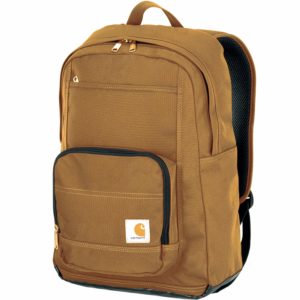 Carhatt Brown Work Backpack with Padded Laptop