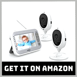 LBtech Video Baby Monitor with Two Cameras